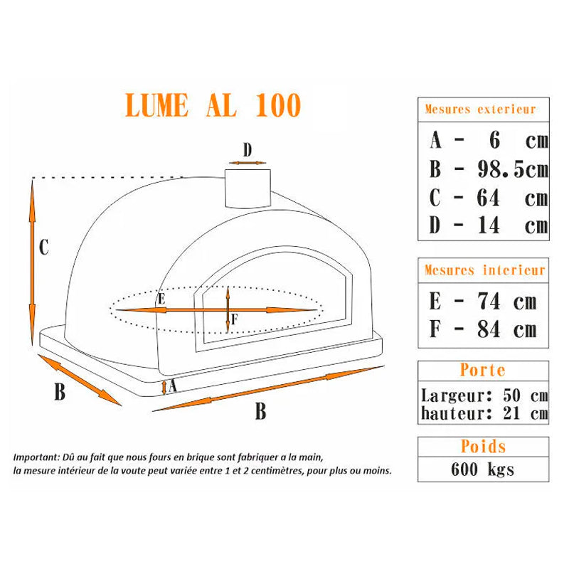 four a pizza et pain bois lume