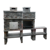 Barbecue en Beton Avec Four a Bois AV280F