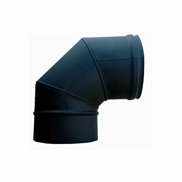 coude 90º anthracite four a bois maximus prime ac104f