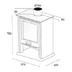 poele a bois sienne pf030f