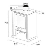 poele a bois sienne pf030f