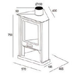 poele a bois d angle loire pf023f