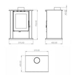poele a bois herault pf031f