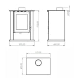 poele a bois herault pf031f