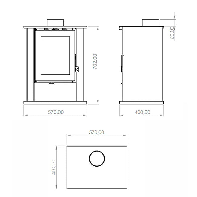 poele a bois herault pf031f