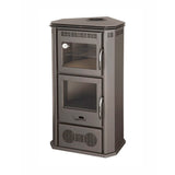 poele a bois d angle avec four rhone pf026f