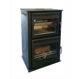 poele a bois bouilleur avec four seine pf027f