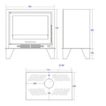 poele a bois portugaise tarn pf035f