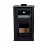 poele a bois avec four aveyron pf037f