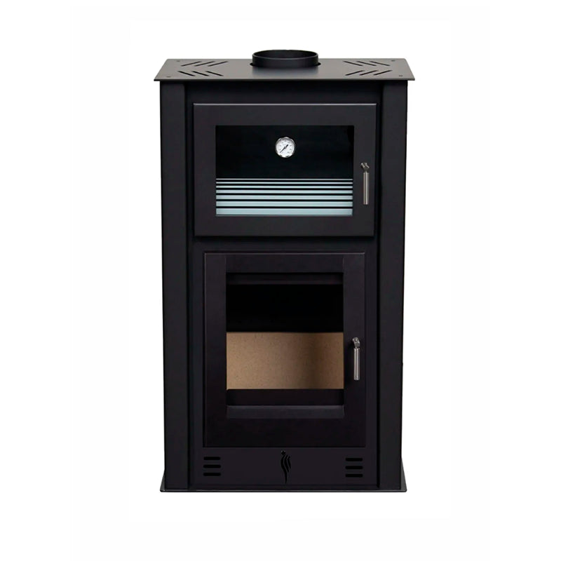 poele a bois avec four aveyron pf037f