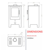 poele a bois ardeche pf039f