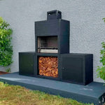 barbecue moderne avec evier av60m