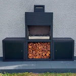 barbecue moderne avec evier av60m