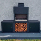 barbecue moderne avec evier av60m