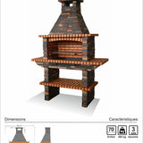 barbecue en pierre simple cs2040f