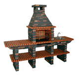 barbecue en pierre avec evier cs2090f