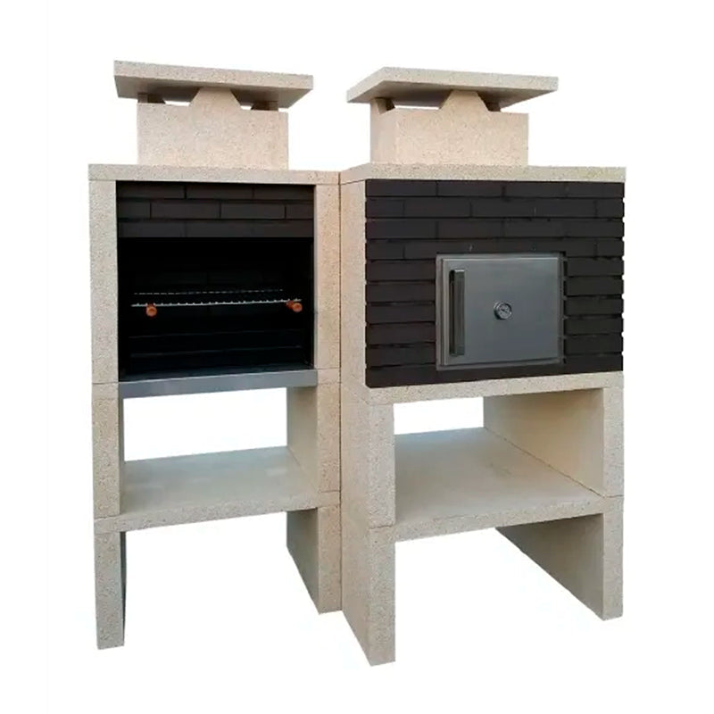 barbecue comtemporain avec four cs6120f