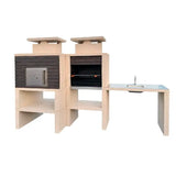 Barbecue Contemporain avec Four et Évier CS6140F