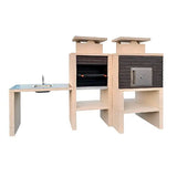 Barbecue Contemporain avec Four et Évier CS6140F