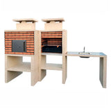 Barbecue Contemporain avec Four et Évier CS6140F