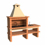 Barbecue brique avec évier AV336F