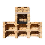 barbecue en pierre avec plans de travail fb004f