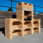 barbecue en pierre avec plans de travail fb004f