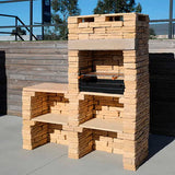 barbecue mediterraneen avec plan de travail fb003f