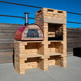 barbecue mediterraneen avec four maximus fb013f