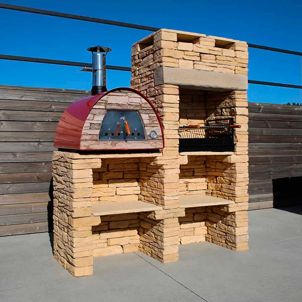 barbecue mediterraneen avec four maximus fb013f