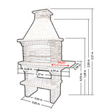 barbecue en pierre artisan pr4010f