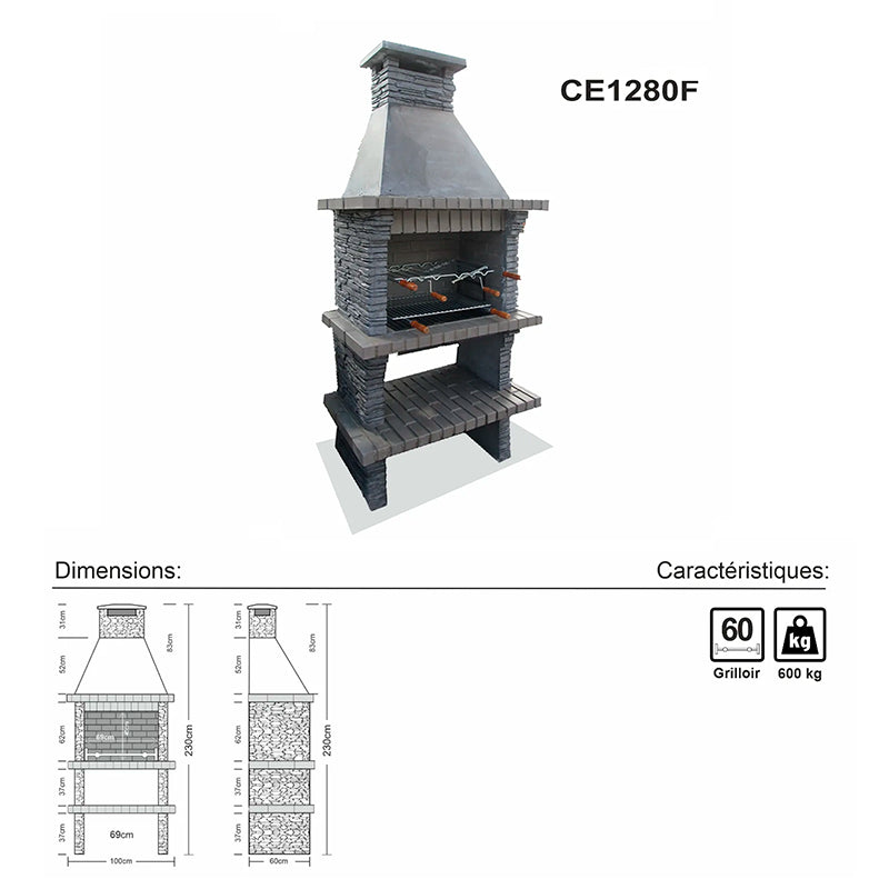 barbecue pas cher ce1280f