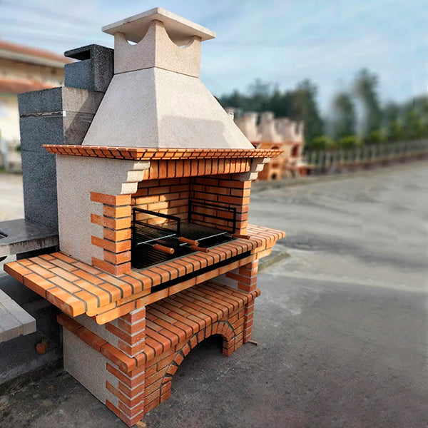 barbecue en dur refractaire ce3250f