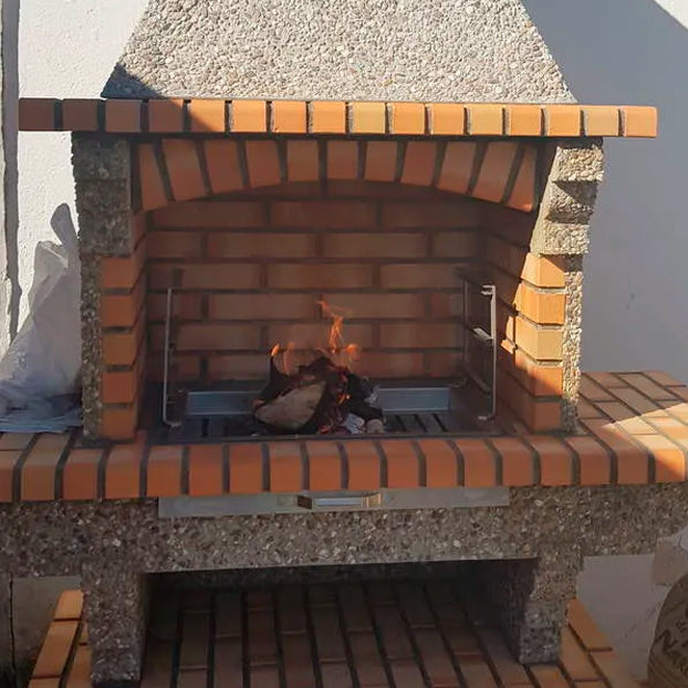 barbecue fixe en kit av1000f