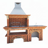 Portuguese Brick Barbecue with Sink CE3260F