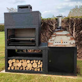 barbecue moderne avec evier av35m