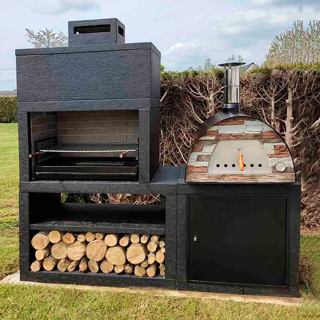barbecue moderne avec evier av35m