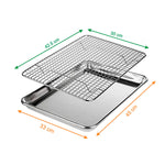 plateau avec grille pour four ac74f