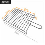 grille inox pour four a bois ac38f