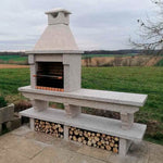 Barbecue GR42F détail de l'évier