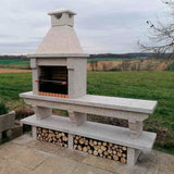 Barbecue GR42F détail de l'évier