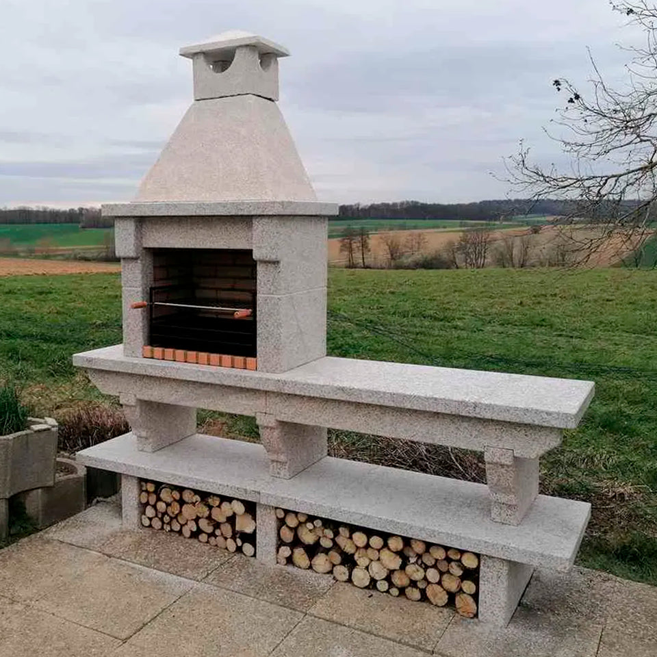 Barbecue GR42F détail de l'évier