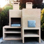 barbecue moderne avec four av85m