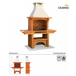 barbecue en kit jardin ce2050g