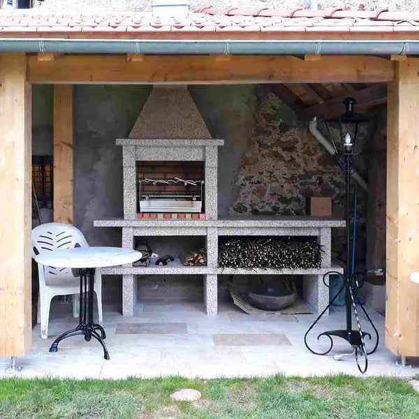 Barbecue GR054F détail de la grille