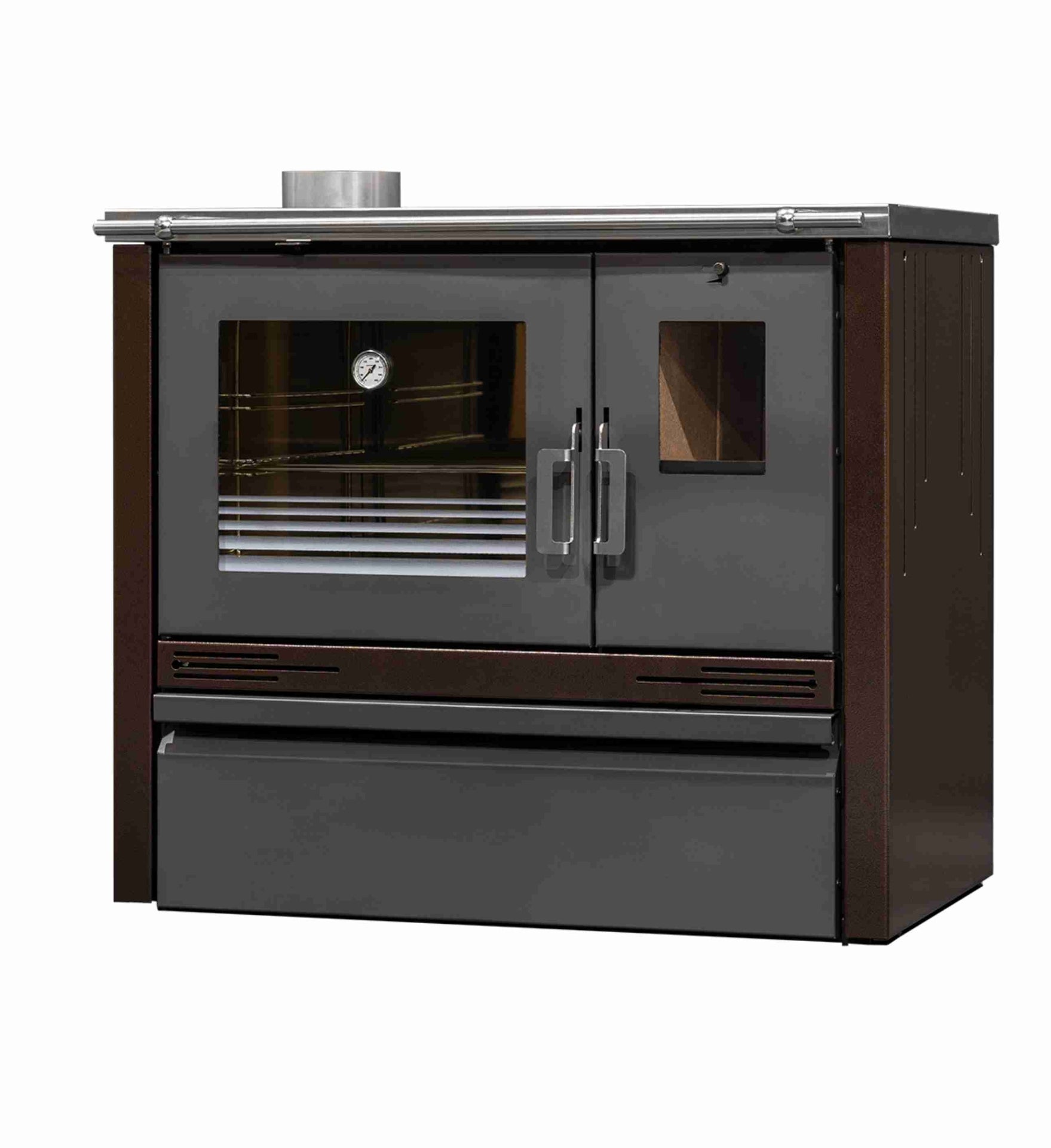 cuisiniere a bois moderne moliere pf001f