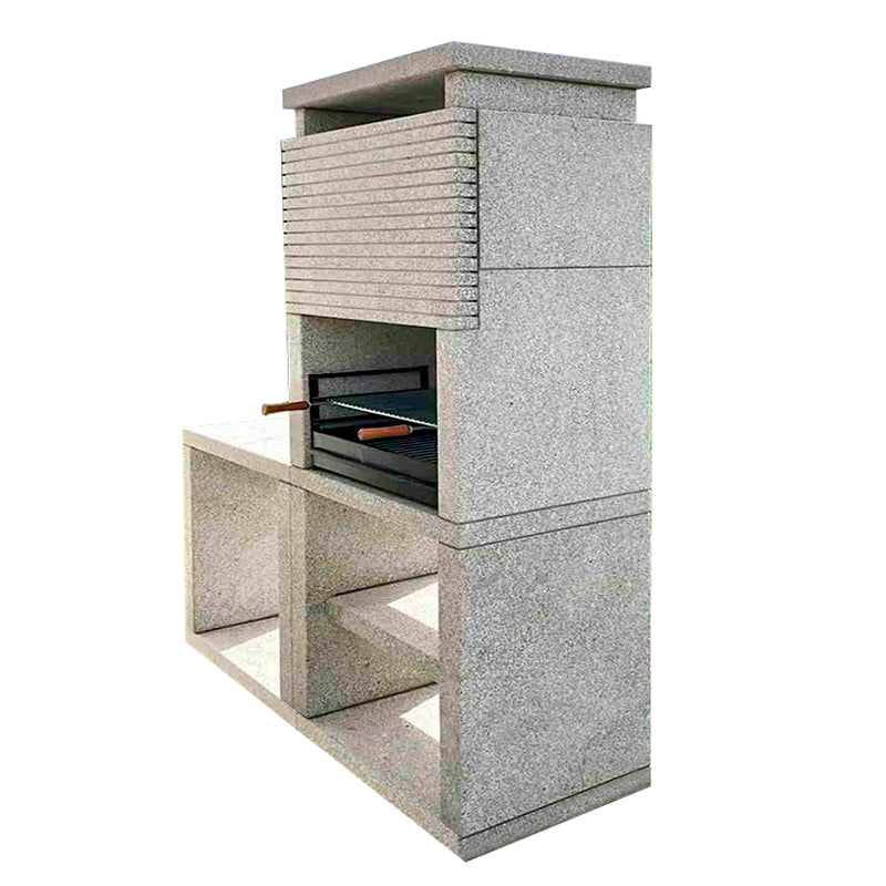 barbecue moderne en granit portugais gr93f