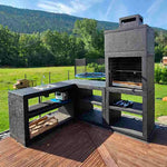 barbecue d angle moderne av12b