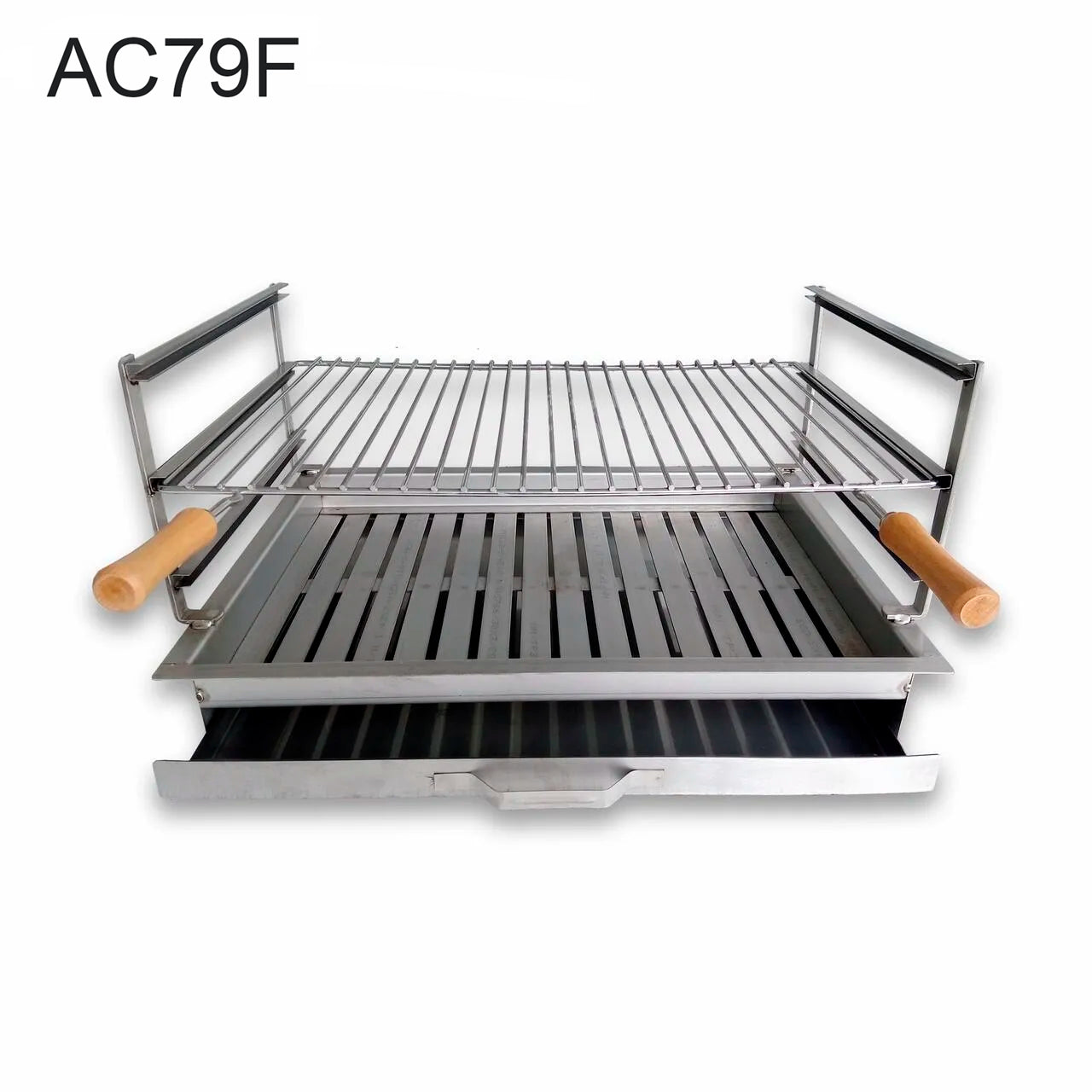 grilloir a encaster en inox 63x44 ac79f