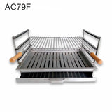 grilloir a encaster en inox 63x44 ac79f